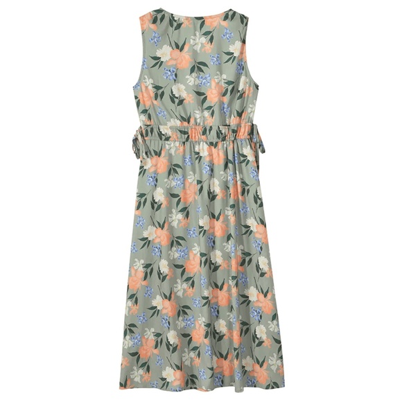 Frye Drawstring V Neck Dress - Picture 3 of 3